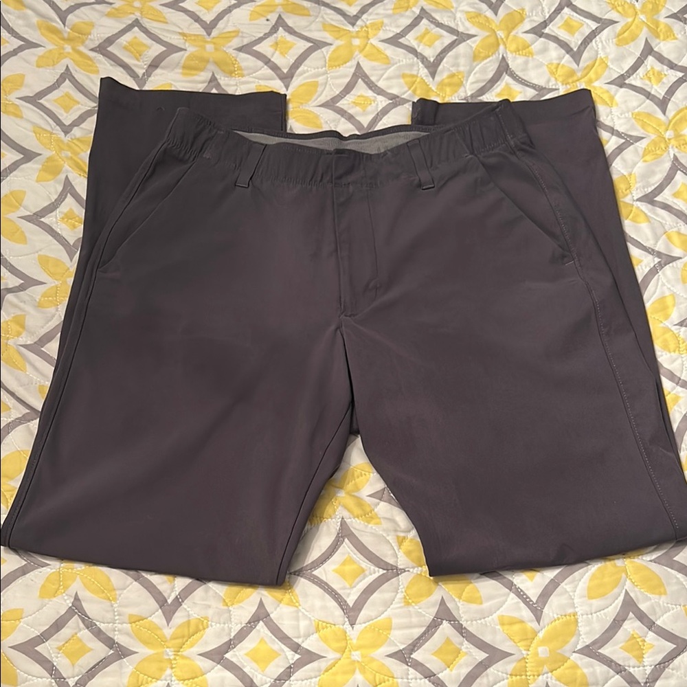 Men's Under Armour Gray Golf Pants